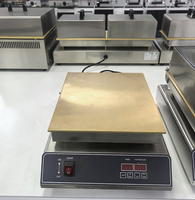 Pembuat Pancake Souffle Digital Listrik Komersial Baru 110V/220V Papan Tunggal Ganda 1 Dek 2 Loyang Buatan Cina