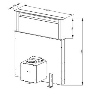 Máy hút mùi bếp bằng thép không gỉ siêu yên tĩnh 60CM 90CM - Product Image 4