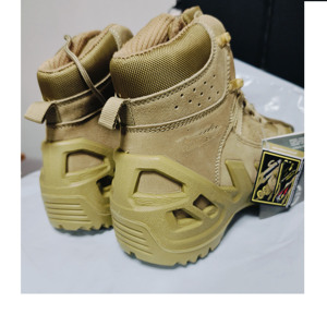 TSB07 Stock mode forêt <span class=keywords><strong>randonnée</strong></span> Camping Sports de plein air cuir de vache daim gardes de sécurité bottes tactiques sécurité hommes bottes - Product Image 6