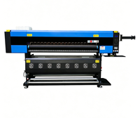 Impresora de Inyección de Tinta de Alta Velocidad para Transferencia de Tela, Impresora Textil de Sublimación para Ropa de Cama y Cortinas con 4 Cabezales de Impresión I3200
