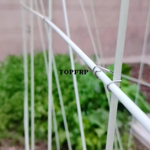 Fiberglass <b>Rod</b> Fixed Vegetable Shed Bracket Cross Buckle Steel Wire Buckle - Product Image 5