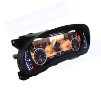 12.3 ''voiture tableau de bord numérique LCD tableau de bord compteur de vitesse pour Jeep Wrangler 2007-2023 Cluster