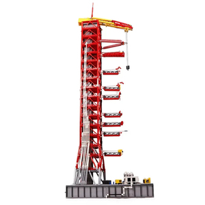 Mork 031003 Apollo Saturn V Launch Tower Building Blocks giocattoli educativi per bambini scatola dei colori in plastica Set di blocchi in ABS regalo per bambini Unisex - Product Image 4