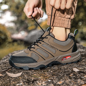 Chaussures de randonnée pour hommes, été, maille respirante, semelle extérieure en caoutchouc, semelle intermédiaire en EVA, bout rond, taille 13, sport de plein air, mode, randonnée - Product Image 1