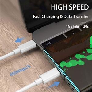Fast <b>Charging</b> Data <b>Cable</b>, Universal <b>Type</b>-<b>C</b> Compatible With All Devices, 480Mbps High-Speed Sync & Charge Cord - Product Image 5