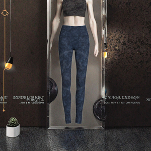 Leggings Elásticos de Cintura Alta con Bolsillos, Tallas Grandes, para Entrenamiento, Gimnasio, Fitness, Yoga, Pantalones Deportivos Transpirables con Elasticidad en Cuatro Direcciones - Product Image 3