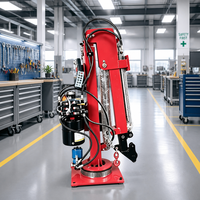 Mini-grue compacte 1T 2T à entraînement hydraulique et électrique, flèche télescopique de 3,4 m, pour utilisation sur camionnette
