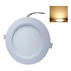 Foco LED de Techo de 9W, 12cm, Luz Blanca Cálida, Empotrable, Carcasa de Plástico, 2700K, Brillo Suave, 2 Años de Garantía, Paquete de 10 - Product Image 1