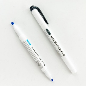 Marcadores Fluorescentes de Doble Punta a Base de Agua, Inodoros, de 5 Colores, de Calidad Premium para Estudiantes - Product Image 4