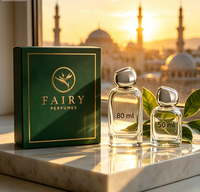 Ensemble de flacons de parfum en verre transparent 50 ml 80 ml avec boîte en forme de livre en papier Emballage de parfum de luxe pour marque cosmétique