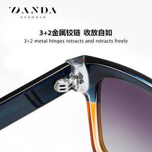 Vanda <b>Sunglasses</b> S31132 Unisex Polarized UV400 Outdoor Sun Protection Square Frame TAC Lens - Product Image 3
