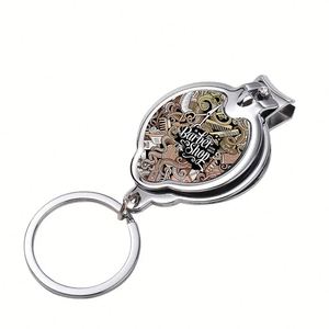 Ciseaux à sublimation vierges, coupe-ongles porte-clés avec décapsuleur - Product Image 1