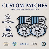 Écussons personnalisés pour l'école, transfert thermique TPU, étiquettes 3D, badges d'identité pour uniformes, vestes, sacs et équipements pour enfants