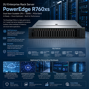 Servidor <span class=keywords><strong>en</strong></span> Rack Empresarial DELL PowerEdge R760xs 2U, CPU Dual Xeon Escalable, DDR5, PCIe Gen5, Servidor para Centro de Datos <span class=keywords><strong>en</strong></span> <span class=keywords><strong>la</strong></span> <span class=keywords><strong>Nube</strong></span> con IA - Product Image 4