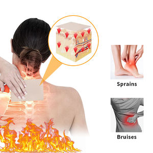 OEM fábrica herbal porosa adesivo analgésico <span class=keywords><strong>hot</strong></span> chili capsaicina patch lumbago joelho pescoço costas dor capsicum pimenta gesso - Product Image 4