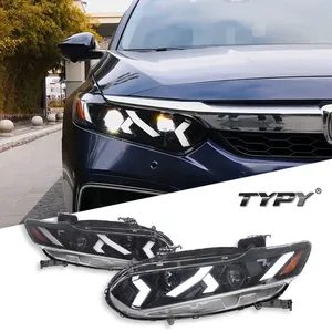 Car For Honda Inspire <b>Headlight</b> 2018-2022 Upgrade Modified To New DRL Dynamic Turn Signal <b>LED</b> <b>Headlight</b> - Product Image 1