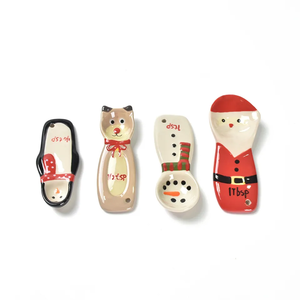 All'ingrosso personalizzato stampato pupazzo di neve natale piatti e piatti decorativi in ceramica - Product Image 4