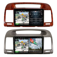 Autoradio Android 4G DSP, Lecteur Multimédia Navigation GPS, Amplificateur de Lien Miroir OBD2 pour Toyota Camry V30 2002-2006