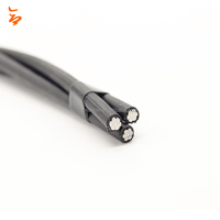 Câble aérien multiconducteur en aluminium 3x16mm², 3x25mm², 3x35mm², 3x50mm², câble ABC autoportant