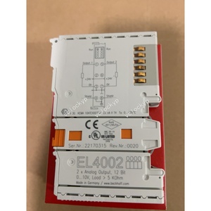 1 ชิ้น ใหม่ บีคฮอฟฟ์ EL4002 ตัวเชื่อมต่อเอาต์พุตแบบอะนาล็อก EtherCAT - Product Image 3