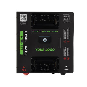 51V 105ah瘦Lifepo4高尔夫球车电池源制造商51.2V 105Ah锂高尔夫球车电池批发工厂 - Product Image 4