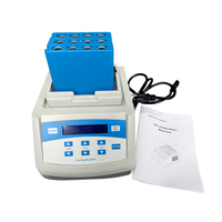 Oferta Especial: Calentador de Bloques de Gel Digital para Baño Seco con Incubadora, 1 Bloque de Regalo, Fluctuación de Temperatura de 0.1°C, 220-240V AC/110V, Plástico+Metal