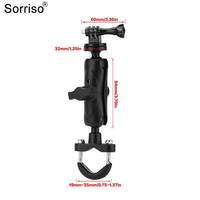 Support de guidon de moto et de vélo SORRISO pour caméra d'action GoPro Insta360 Hero OSMO, accessoires
