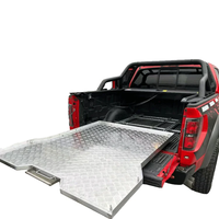 Tiroir coulissant en alliage d'aluminium pour benne de camion, plateau coulissant et auvent sur mesure pour pick-up F-150 Ranger D-MAX Tacoma Tundra Amarok