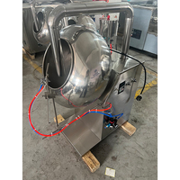 Nouvelle machine électrique commerciale pour le recouvrement de cacahuètes au sucre et au chocolat, en acier inoxydable 304, haute productivité, alimentation par prise 380V/220V