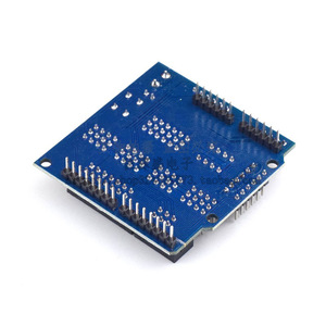 Placa Sensor Shield V5.0 Azul Uno R3 V5 para Arduino Education Maker Boards - Product Image 1