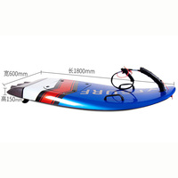 Planche de surf en fibre de carbone puissante à longue endurance, moteur à essence à deux temps refroidi par eau de 110 cm3 pour adultes, vente chaude, 50 km/h