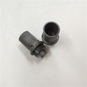 Crucible en céramique de carbure de silicium résistant à la corrosion, pot de fusion en céramique SiC pour usine chimique - Product Image 2