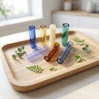 Embouts en verre à 7 trous, embout filtrant en verre borosilicate, embout rond