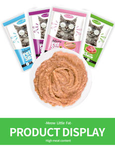 Pollo, cangrejo y gato, comida húmeda fresca Premium, atún, zanahorias, gato, comida húmeda, aperitivos, 80g - Product Image 2