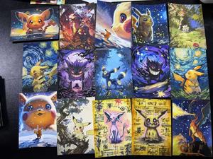 PY Nouveau jeu de société Artboard KY Studio Pikachu et ses amis Crystal Studio Cartes Pokémon personnalisées de Noël Fournisseur de personnages - Product Image 3