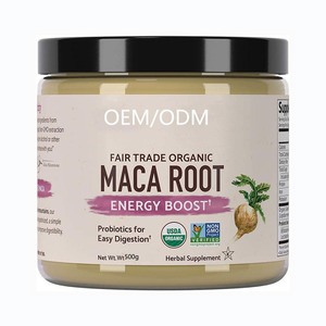 OEM personalizzabile radice di <span class=keywords><strong>Maca</strong></span> in polvere fabbrica diretta per adulti integratori sanitari per migliorare la funzione maschile fornitore di energia bambini - Product Image 1