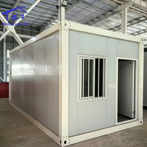 Casa Prefabricada Desmontable Resistente al Viento, Casa Contenedor Modular con Estructura de Acero, Cabaña Móvil para Campamentos, Dormitorio, Casa Portátil en Venta - Product Image 1