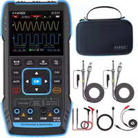 FNIRSI 2C53T 2C23T Upgrade 3in1 Osiloskop Multimeter Generator Sinyal 50MHz Bandwidth 250MS 8 Kanal 20000 Counts 4.5 Bit