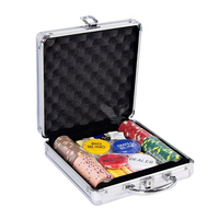 YH 100 pièces jetons de poker en céramique 10g 39mm jeu de jetons de poker de divertissement dénomination