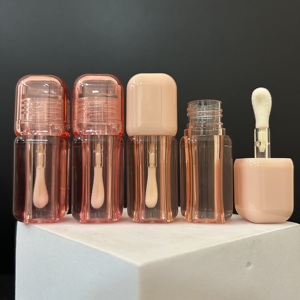 ISMAN - Tubo Cuadrado de 4 ml para Brillo Labial, Aplicador de Punta Grande, Envase Vacío para Brillo Labial, Personalizable con Logotipo - Product Image 1