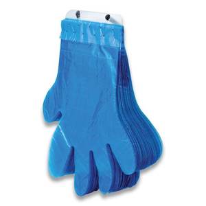 Guantes Desechables de PE para Sanitización, Gasolineras, Cocina, Procesamiento de Alimentos, Supermercados, con Dispensador de Pared - Product Image 1