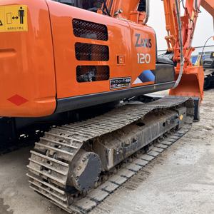 Excavadora Original Japonesa Hitachi ZX120, Excavadora Hidráulica de 12 Toneladas de Segunda Mano, Motor Isuzu, Bomba y Caja de Cambios para Excavación con Certificación CE - Product Image 3