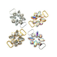 Neuankömmling IFBB Fitness Posing Wettbewerb Bikini Connector Western Strass Schnallen Schuhe Gürtel Taschen Kleidungs stücke Kristall