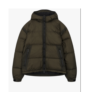 Men's Black Long Puffer Jacket Hood Zipper Closure Reflective Waterproof Windproof Casual Summer Coat Regular Fit Solid Satin - Product Image 2