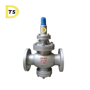 Veiligheidsventiel voor ketelstoom, veiligheidsafvoer water, drukinstelbaar drukregelventiel, drukverlagingsventiel - Product Image 1