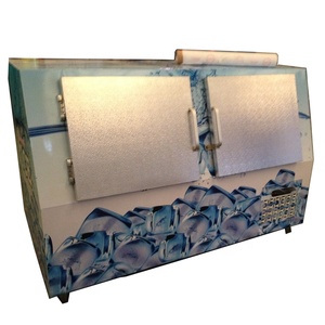Ventilateur extérieur refroidissant le <span class=keywords><strong>distributeur</strong></span> de bac à glace à double portes inclinées - Product Image 2