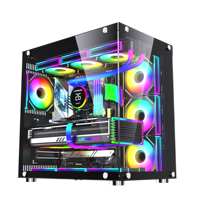 LOVINGCOOL 12V RGB Gaming PC Fan Custom Logo 120mm ARGB Fan for ATX Case Tower CPU Cooling Factory Direct