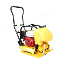 Vente Chaude : Compacteur de Sol Hydraulique Automatique à Plaque Vibrante avec Moteur Intégré