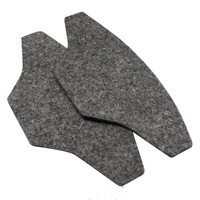 Rouleau de tissu non tissé en feutre polyester aiguilleté 100m - Anti-huile, brossé, suédé, Ripstop, résistant à l'abrasion et anti-UV