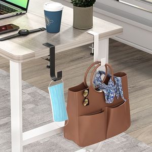 Ganchos de hierro para mochila de estudiante, para colocar al lado del escritorio, para almacenamiento en el aula - Product Image 4